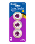 Crystal Clear Tape Refill 3/4" X 1000" (3/Pack)