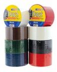 1.88" X 10 Yard Assorted Colored Duct Tape