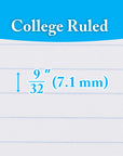 Composition Book Poly Cover 5" x 7" 80 Ct.