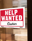 12" X 16" Help Wanted Sign