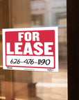 12" X 16" For Lease Sign