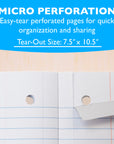 Notebook W/R 1-Subject 80 Ct.