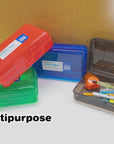 Pencil Case Multipurpose Utility Box - Classic Color