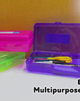 Pencil Case Multipurpose Utility Box - Bright Color