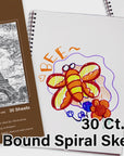 Sketch Pad Side Bound Spiral, 8.5"X 11"(30 Ct.)