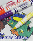 Washable Markers Broad Line Jumbo 8 Color