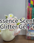 Essence Gel Pen 6 Scented Glitter Color w/ Cushion Grip