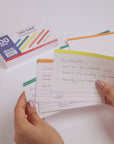 Ruled Color Coded Index Card 3" X 5" 100 Ct.