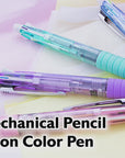 2-In-1 Mechanical Pencil & 4-Fashion Color Pen w/ Grip