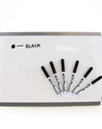 Fine Tip Black Dry-Erase Marker (4/Pack)