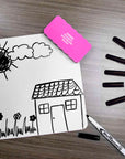 Fine Tip Black Dry-Erase Marker (4/Pack)