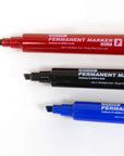 Chisel Tip Jumbo Assorted Color Permanent Marker (3/Pack)
