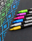 6 Metallic Markers