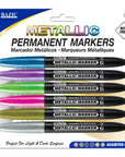 6 Metallic Markers