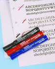 Chisel Tip Desk Style Black Permanent Marker (3/Pack)