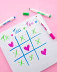 Triangle Dry-Erase Markers Chisel Tip Bright Colors (3/Pack)