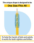 Pen Grip Shape Gel Pencil (8/Pack)