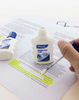 Correction Fluid w/ Foam Brush 0.7 FL OZ (20 mL)(2/Pack)