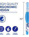 Correction Pen Metal Tip Mini, 0.1 FL OZ (3 mL)(3/Pack)