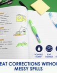 Correction Pen Metal Tip Mini, 0.1 FL OZ (3 mL)(3/Pack)