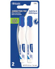 Correction Pen Metal Tip 0.2 FL OZ (7 mL)(2/Pack)
