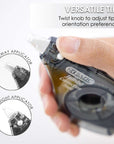 Correction Tape w/ Two Way Applicator, Jumbo 5 mm x 394"
