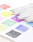 Fiero Red Fiber Tip Fineliner Pen (4/Pack)