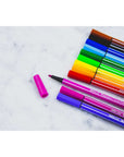 Washable Fiber Tip Pen 12 Color