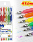 Essence Gel Pen 6 Fluorescent Color w/ Cushion Grip