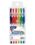 Essence Gel Pen 6 Fluorescent Color w/ Cushion Grip