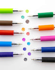 G-Flex 10 Color Oil-Gel Ink Pen w/ Cushion Grip