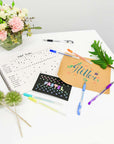 Essence Gel Pen 6 Pastel Color w/ Cushion Grip