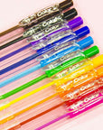 10 Color Retractable Pen