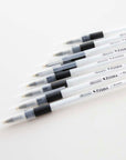 Prima Black Stick Pen w/ Cushion Grip (8/Pack)