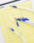 Prima Blue Stick Pen w/ Cushion Grip (8/Pack)