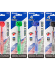 4-Color Neck Pen w/ Cushion Grip (1/Pack)