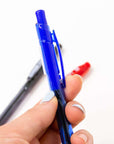 Ixion Assorted Color Retractable Pen (5/Pack)