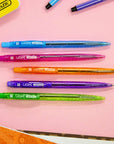Ixion Black Color Retractable Pen (5/Pack)