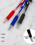 Spencer Assorted Color Retractable Pen w/ Cushion Grip (5/Pack)