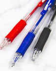 Spencer Assorted Color Retractable Pen w/ Cushion Grip (5/Pack)