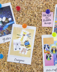 Push Pins Jumbo Assorted Color (25/Pack)