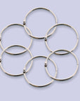 1" Metal Book Rings (12/Pack)