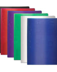Poly 2-Pockets Portfolio - Cubic Embossed
