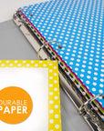 2 Pockets Fashion Portfolios - Polka Dot