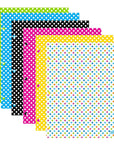2 Pockets Fashion Portfolios - Polka Dot