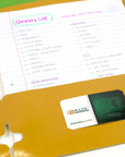 2-Pockets Portfolios - Metallic Color