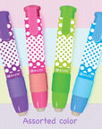 Retractable Dot.ted Stick Erasers (2/Pack)