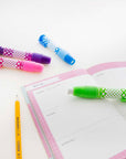 Retractable Dot.ted Stick Erasers (2/Pack)