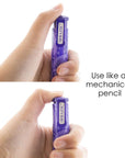 Retractable Paisley Stick Erasers (2/Pack)
