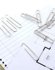 Paper Clip (50mm) Jumbo Silver (100/Pack)